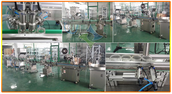 星火廠房濃醬灌裝機樣機及細節展示