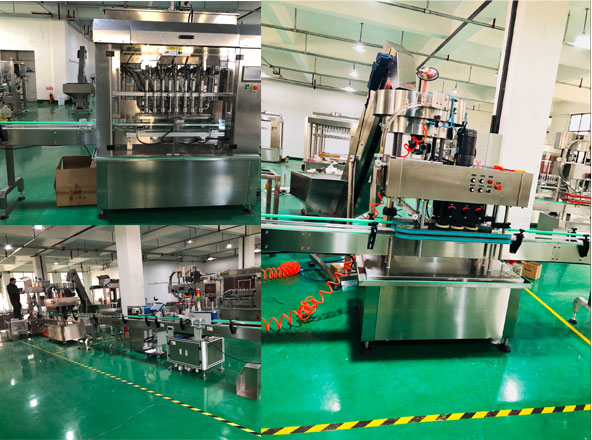 全自動芝麻醬醬狀灌裝機-芝麻醬灌裝加工生產線廠家實拍