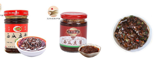 全自動芝麻醬醬狀灌裝機-芝麻醬灌裝加工生產線灌裝樣品圖