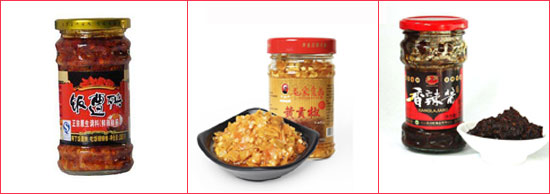 瓶裝全自動(dòng)醬料灌裝機(jī)樣品展示